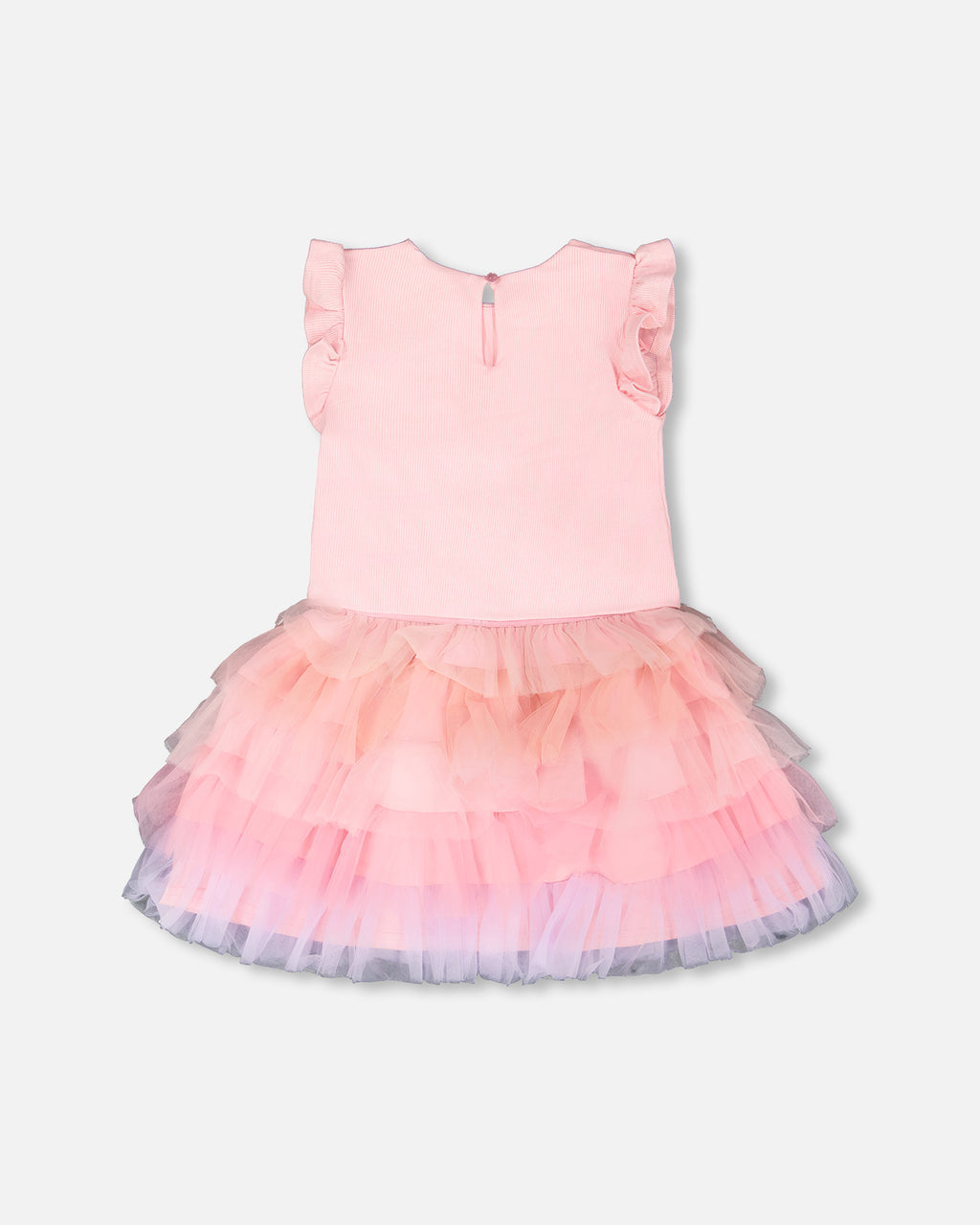Deux Par Deux girls Mesh Dress_ H30Q90