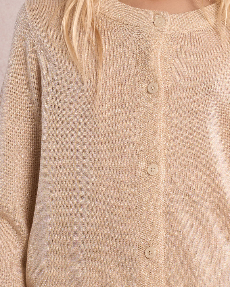 Mini Molly Girls Knitted Cardigan_ MLAF134EP