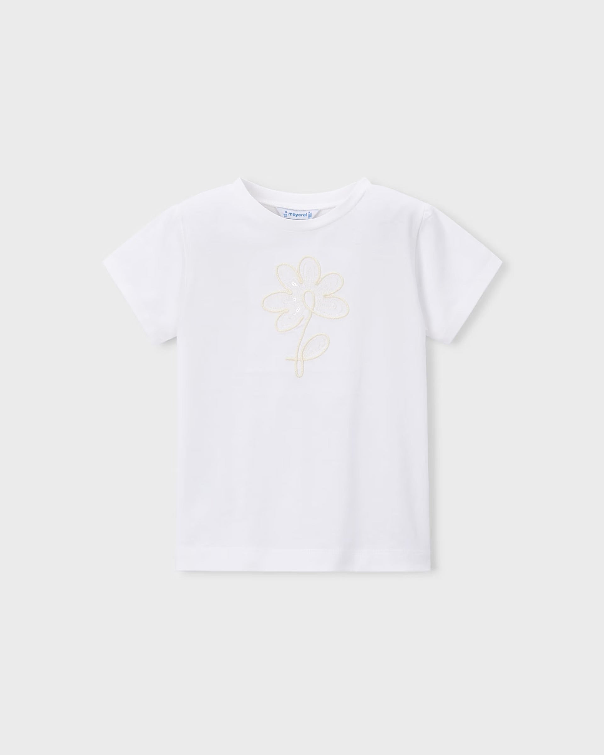 Mayoral Girls Basic Short Sleeve T-Shirt_ 174