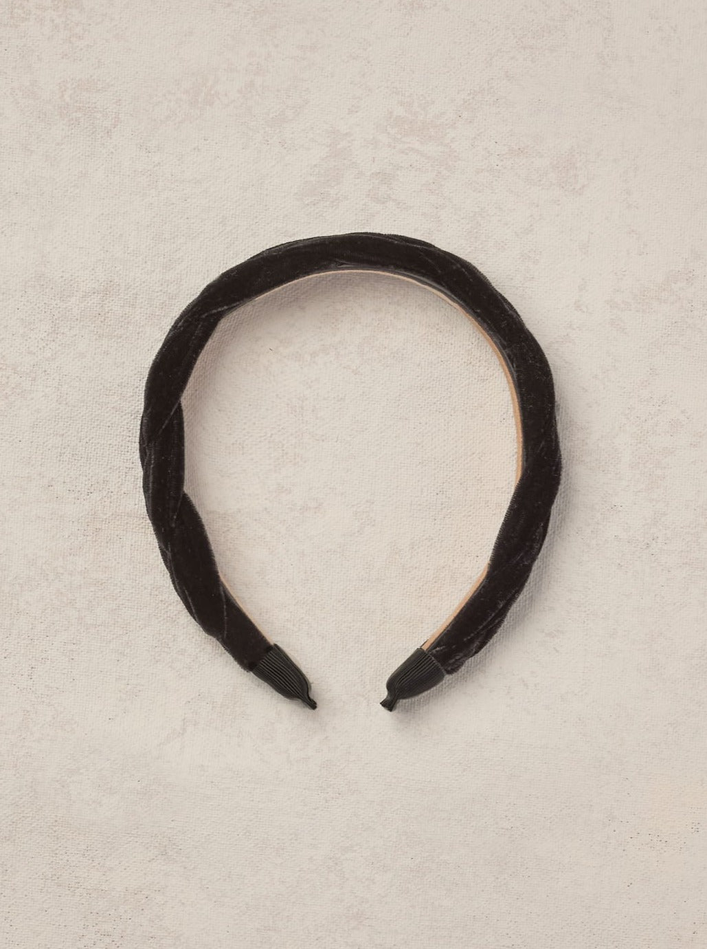 Noralee Black Velvet Braided Headband _NLA008-29