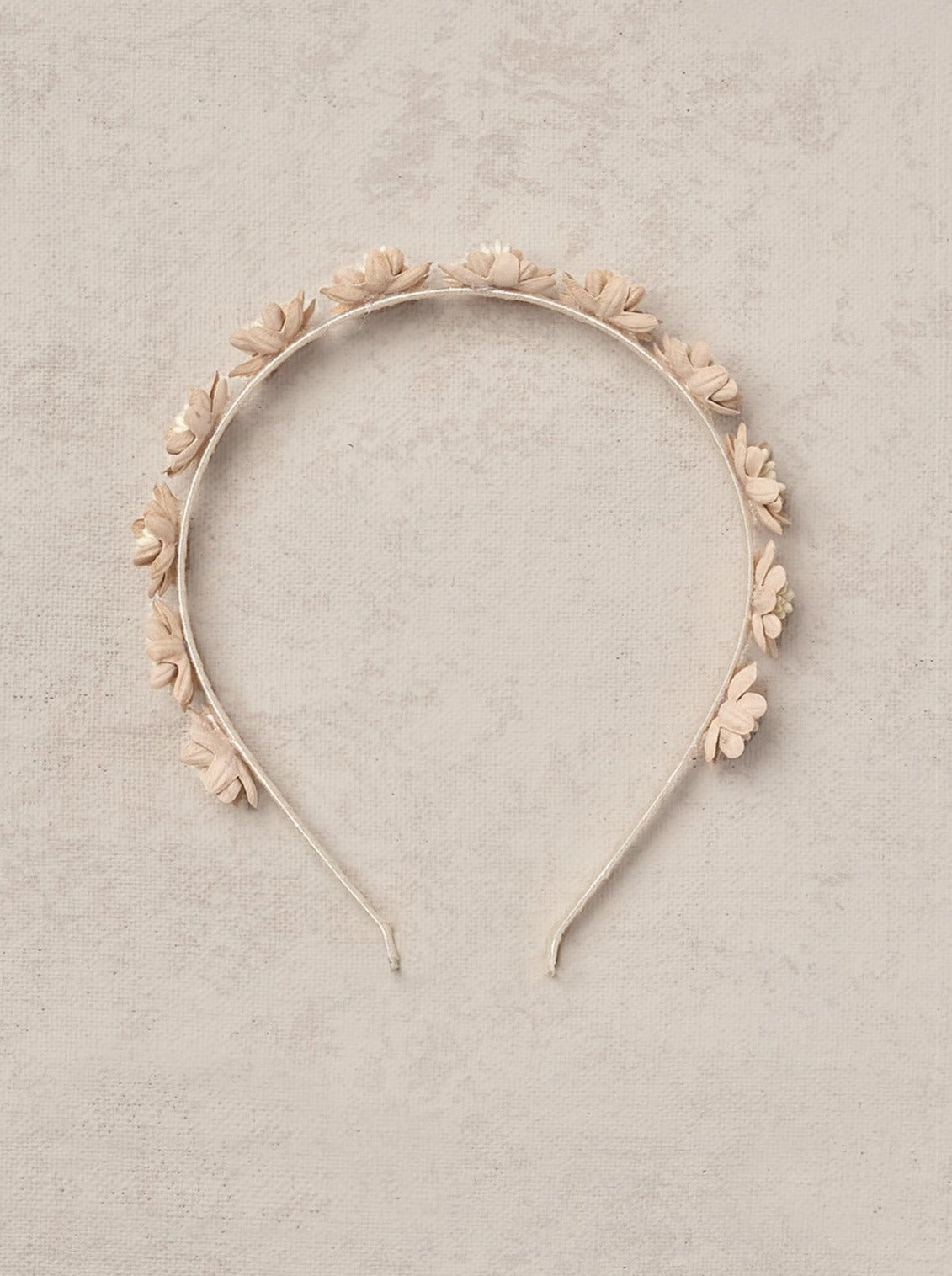 Noralee Off White Floral Headband _NLA022TUAL-187