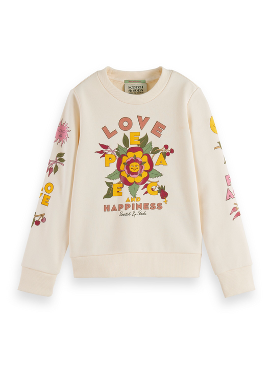 Girls LovePeace Sweatshirt