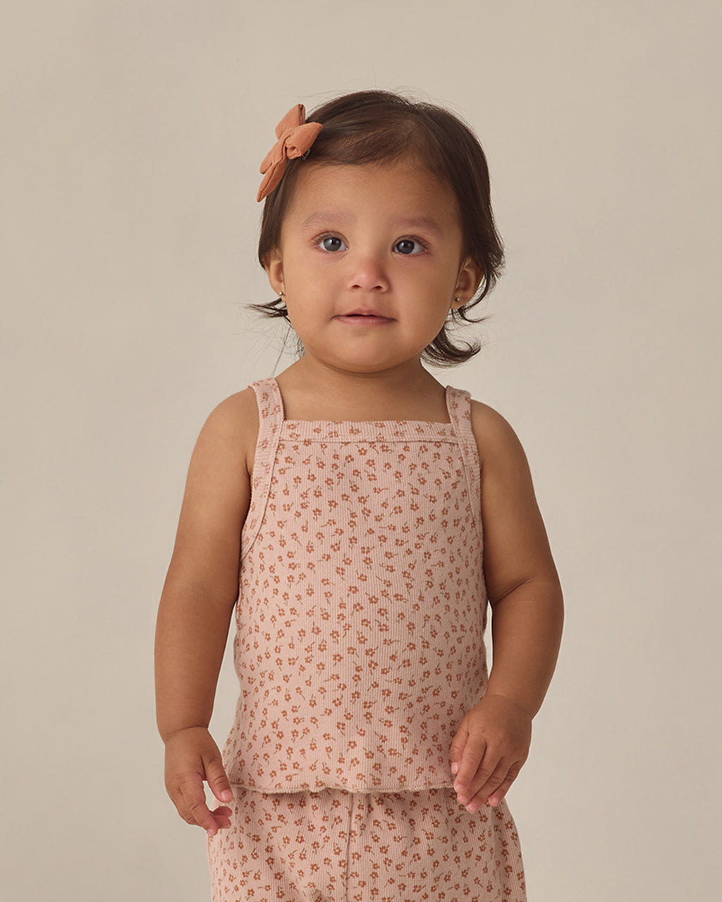 Quincy Mae Baby Girls Evie Tank & Shorts Set_ QM316BLSE