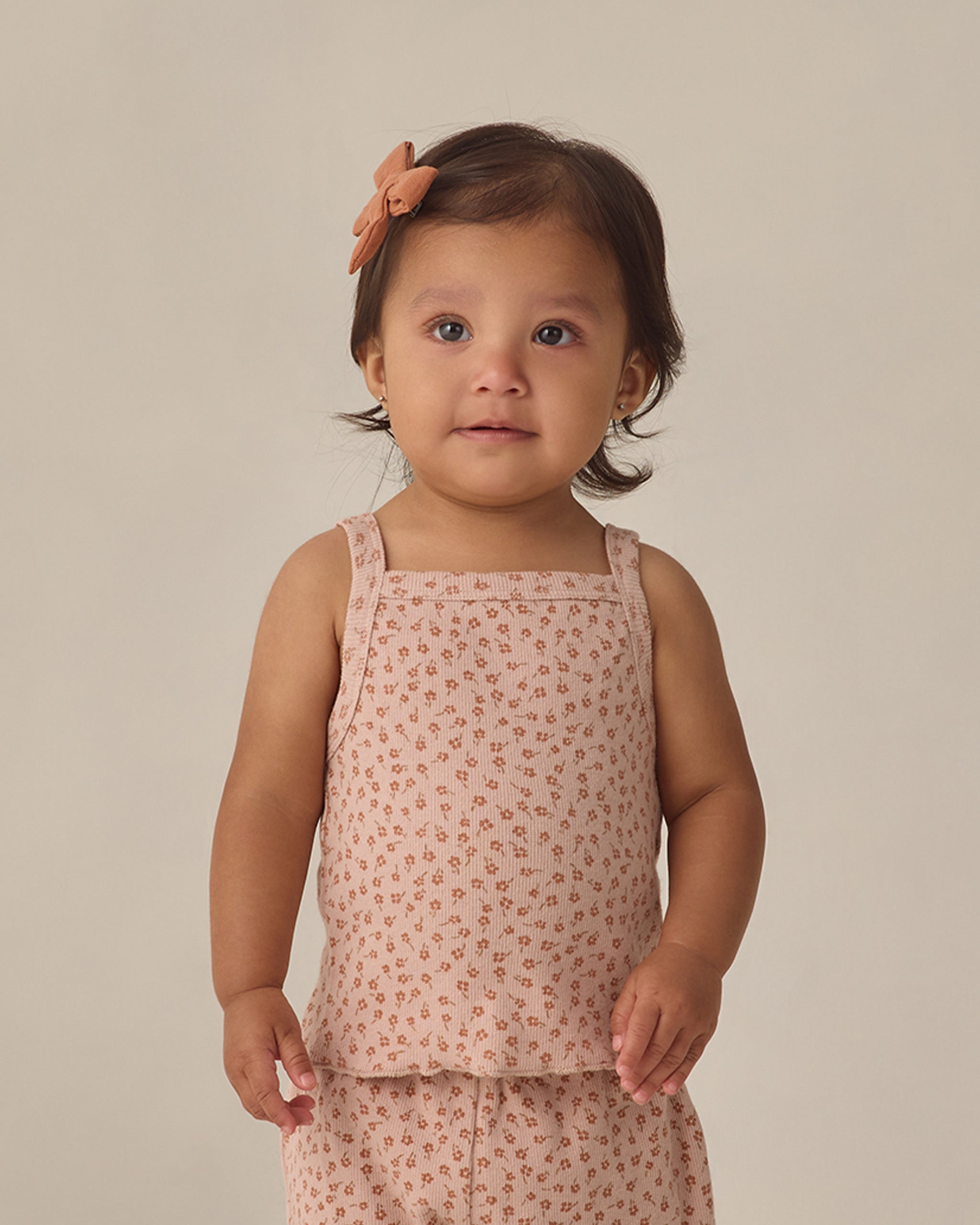 Quincy Mae Baby Girls Evie Tank & Shorts Set_ QM316BLSE