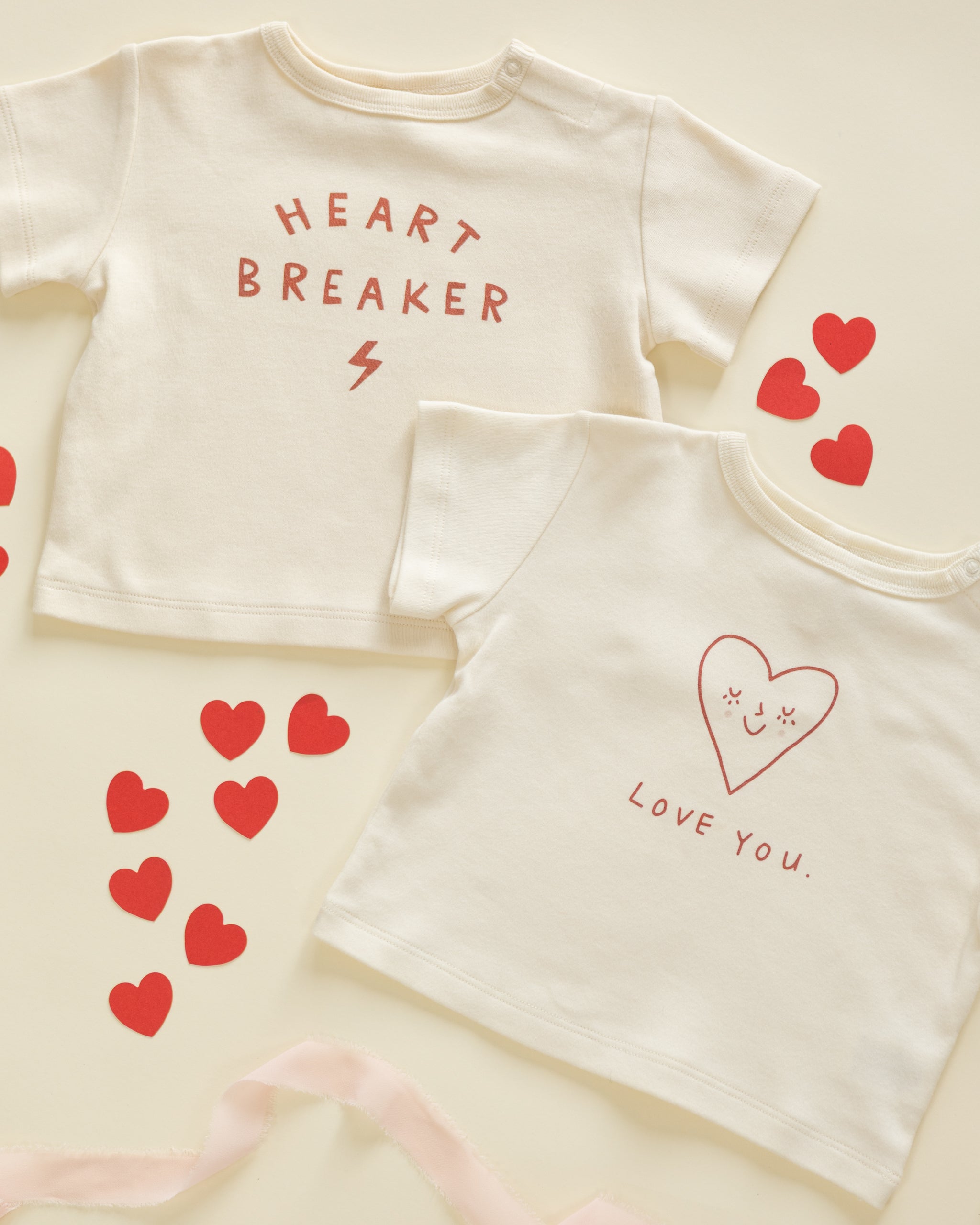 Quincy Mae Baby Boxy Tee Love_ QM534DVDL