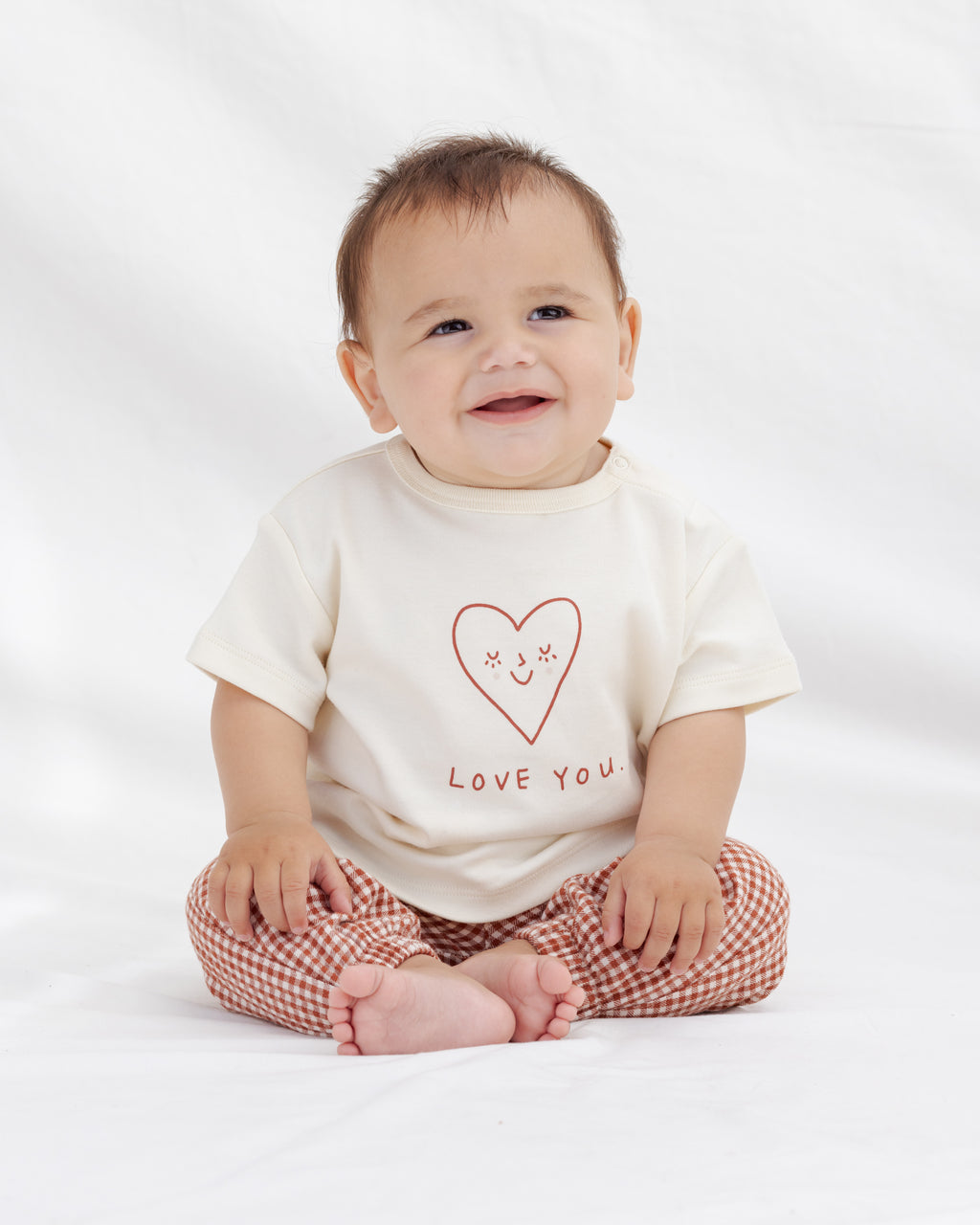 Quincy Mae Baby Boxy Tee Love_ QM534DVDL