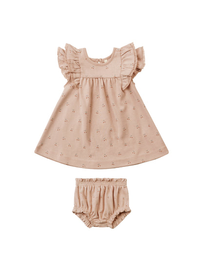 Quincy Mae Baby Cherries Flutter Dress_ QM020KERS1-P209
