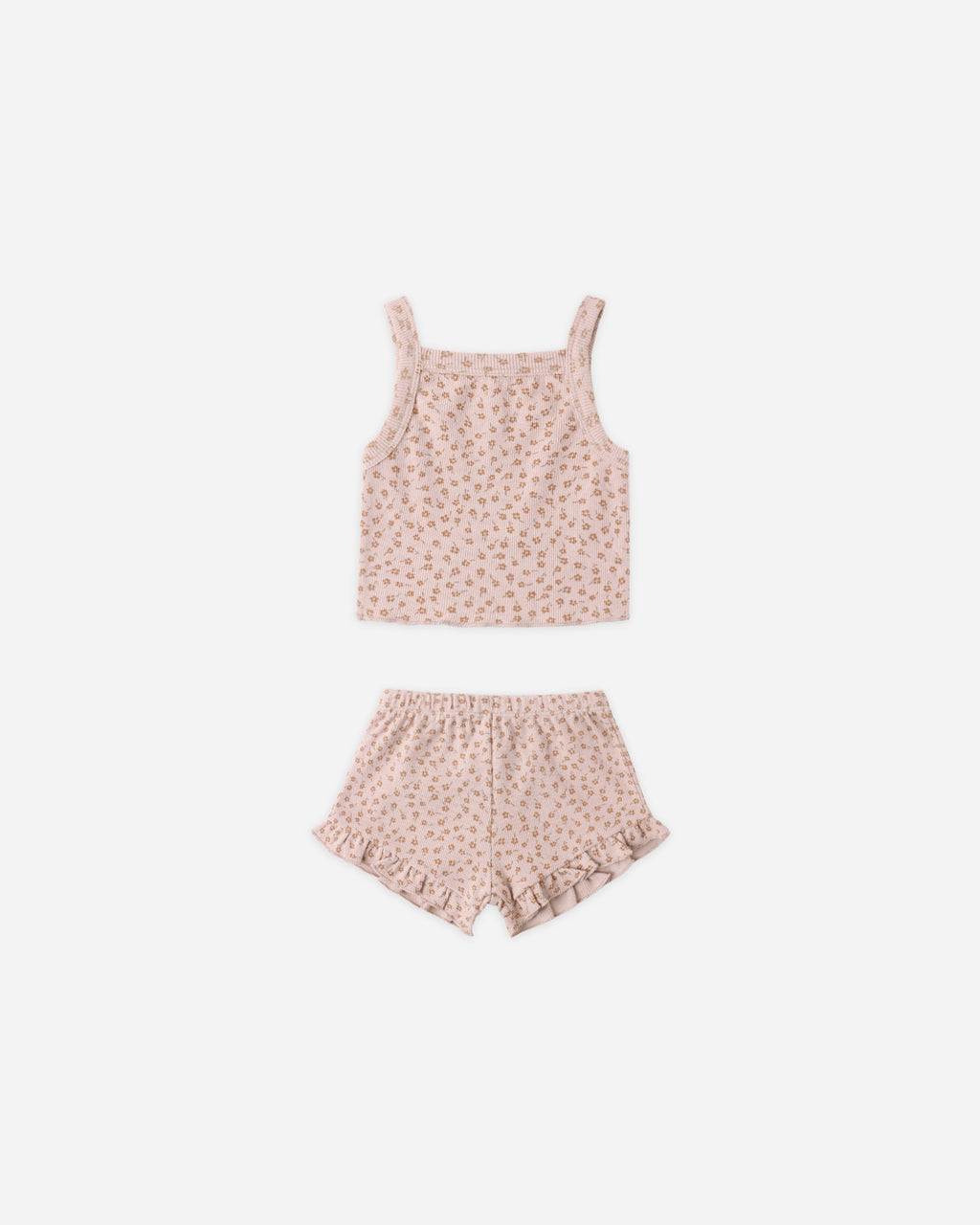 Quincy Mae Baby Girls Evie Tank & Shorts Set_ QM316BLSE