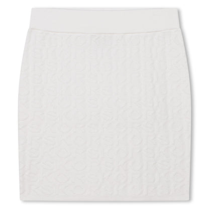 Michael Kors White Knit Skirt _ R30046-117