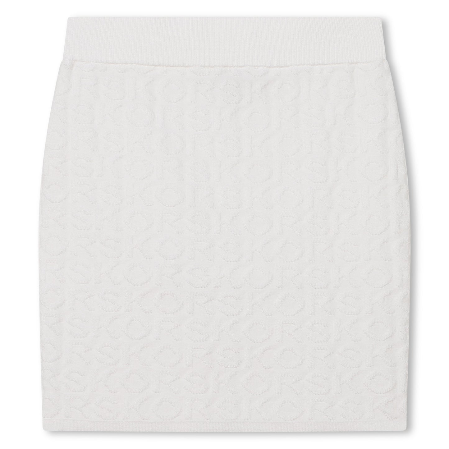 Michael Kors White Knit Skirt _ R30046-117