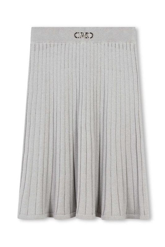 Girls Pleated Knit Skirt