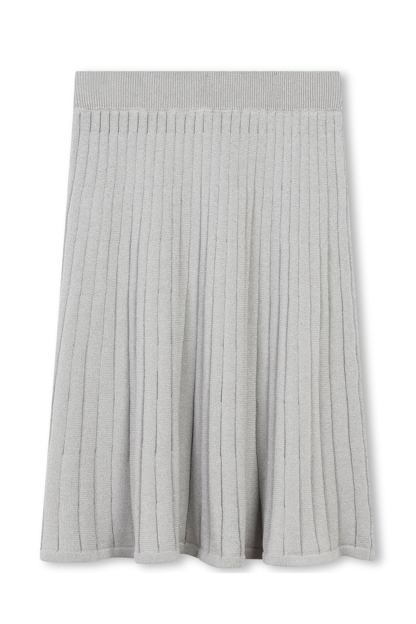 Girls Pleated Knit Skirt