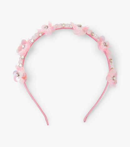 Hatley Pink Flower Crown Headband