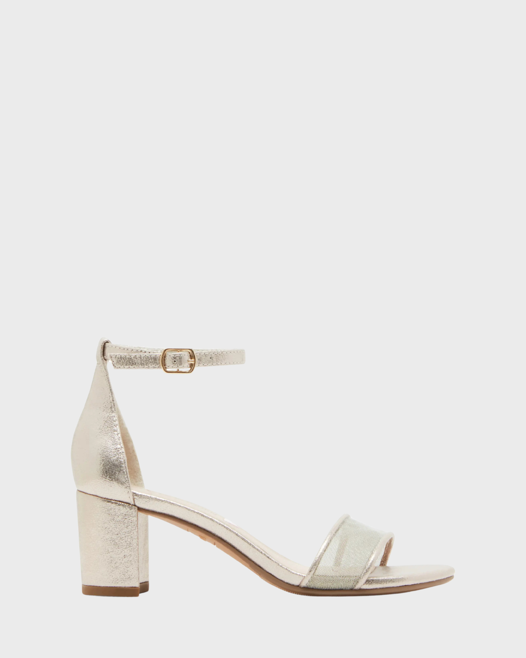 Steve Madden Kids Carrson Gold Mesh Heels