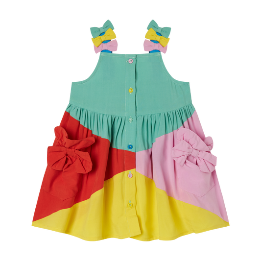 Stella McCartney Baby Dress with Bows _TU1122-Z0491