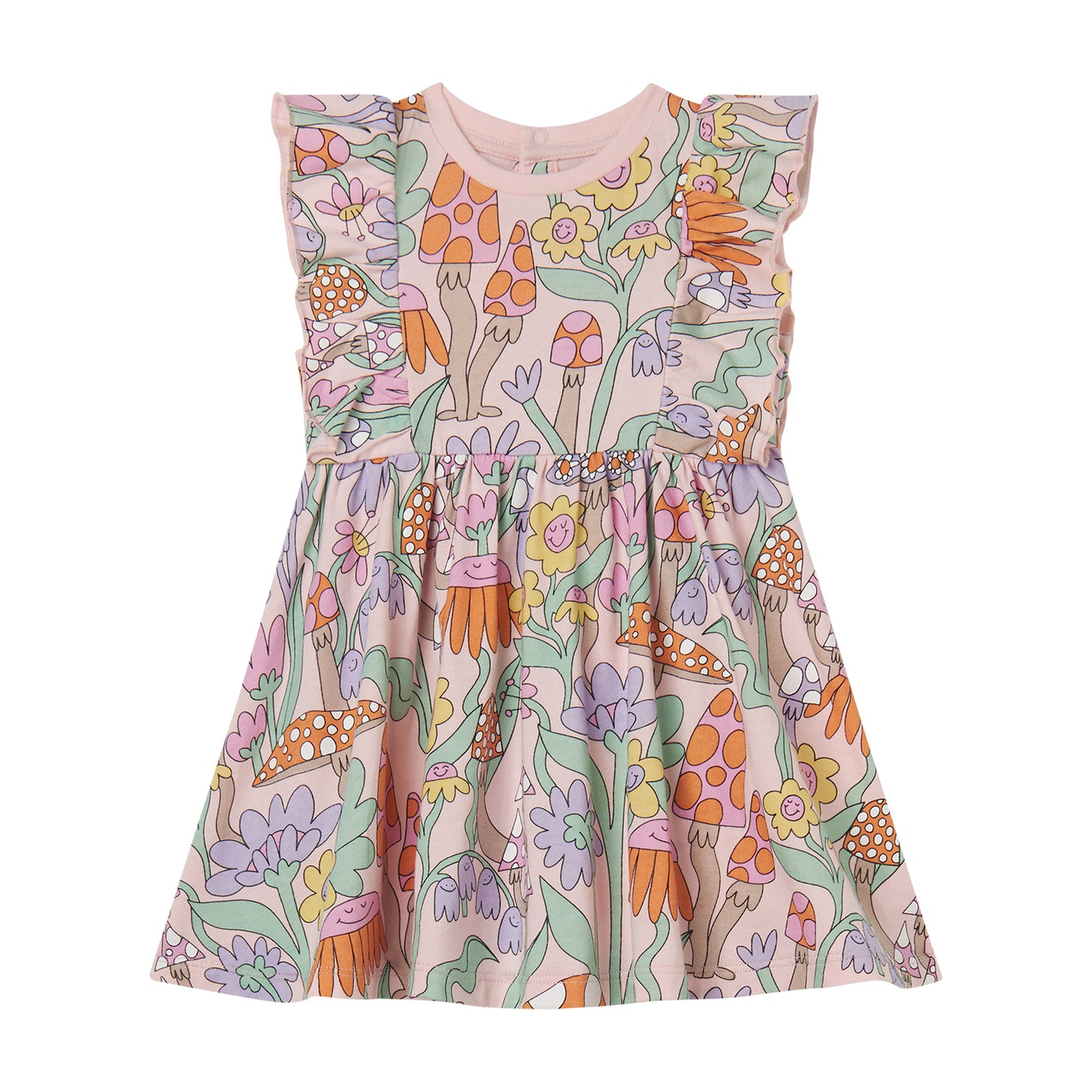 Stella Baby Girl Sleeveless Fairyland Dress With Frills_ TW1022-Z2723