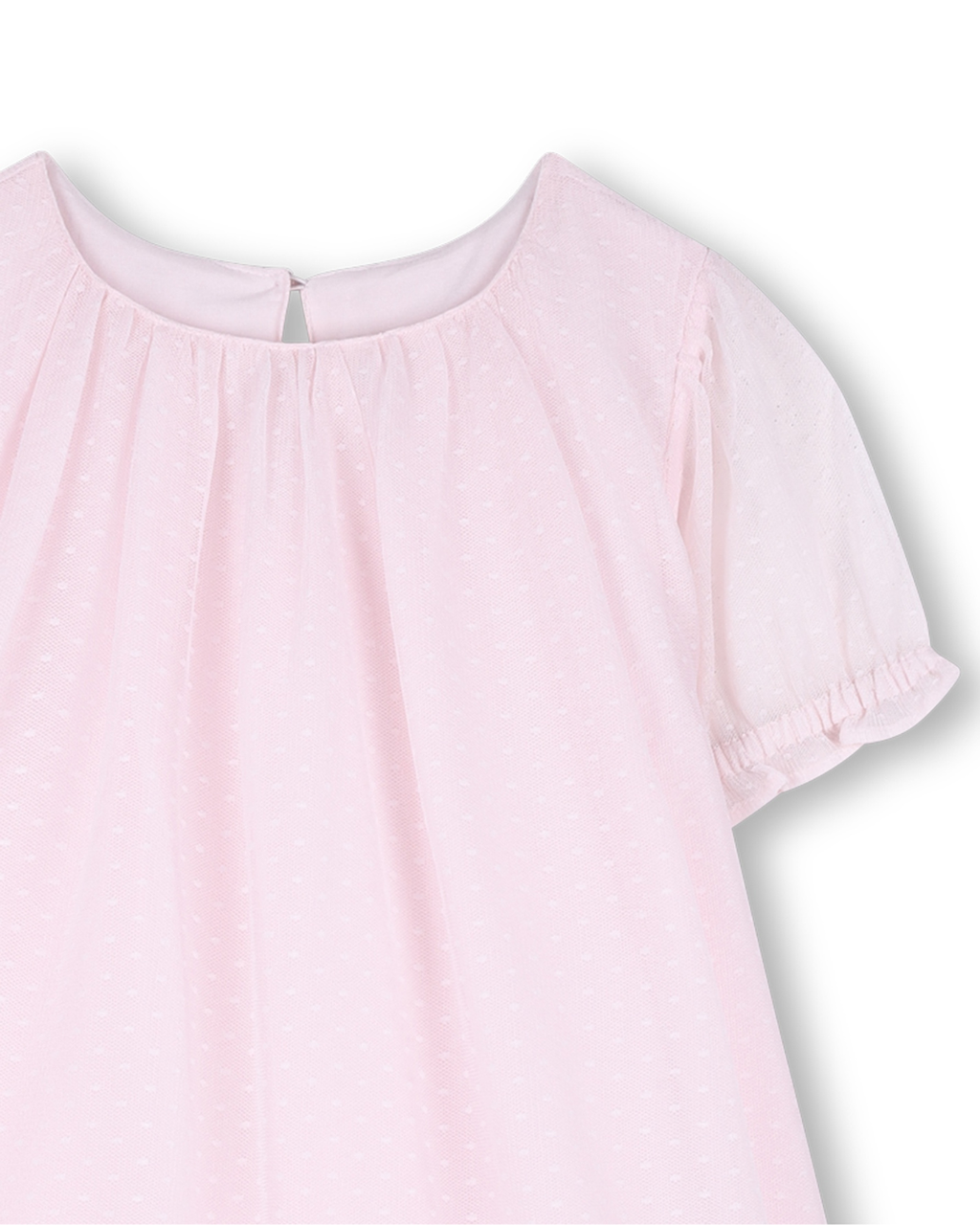 Billie Blush Girls Tulle Dress_ U21833