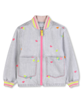 Billie Blush Girls Denim Bomber Jacket_ U21909