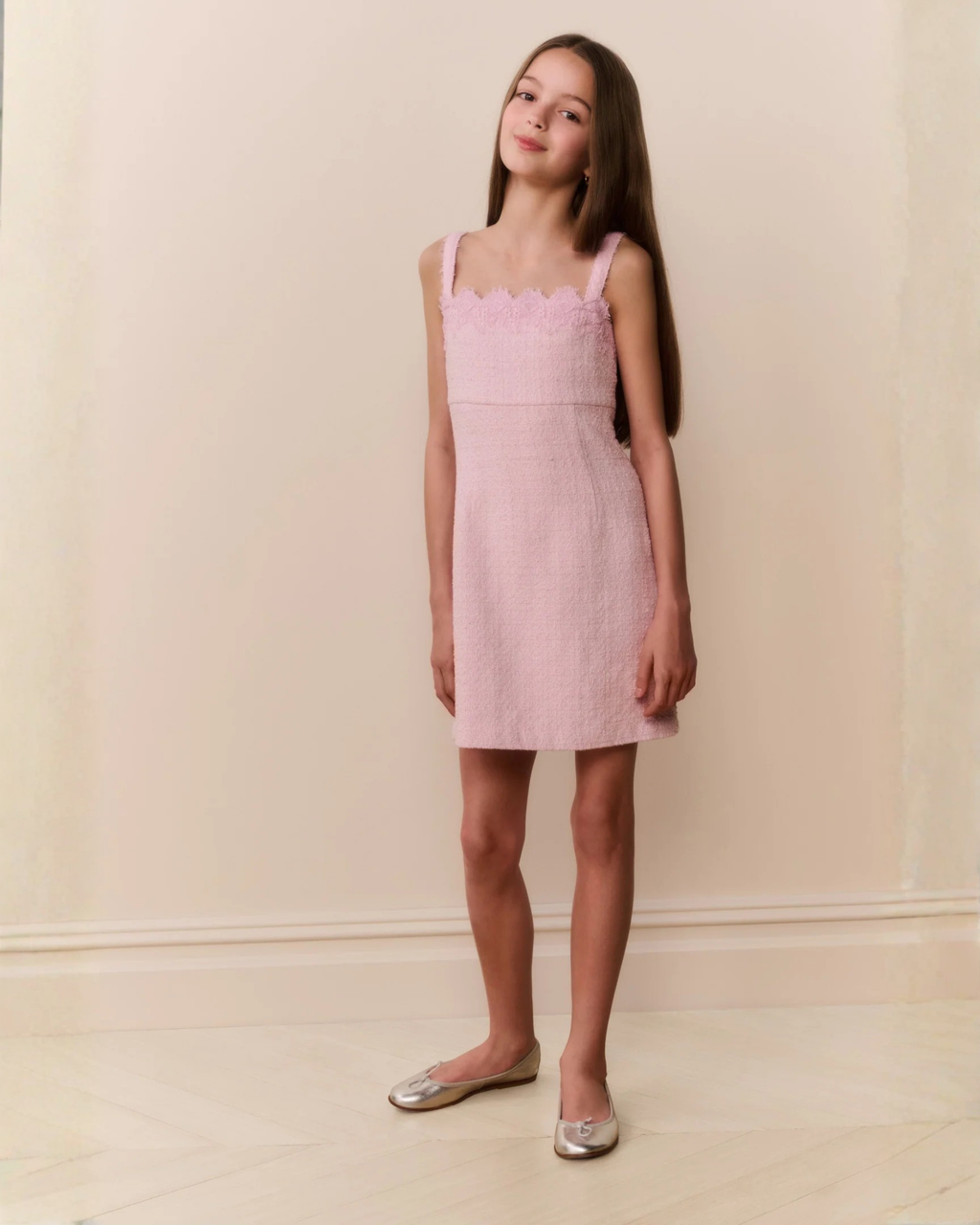 LoveShackFancy Girls Willamina Dress With Jacket_ GD257