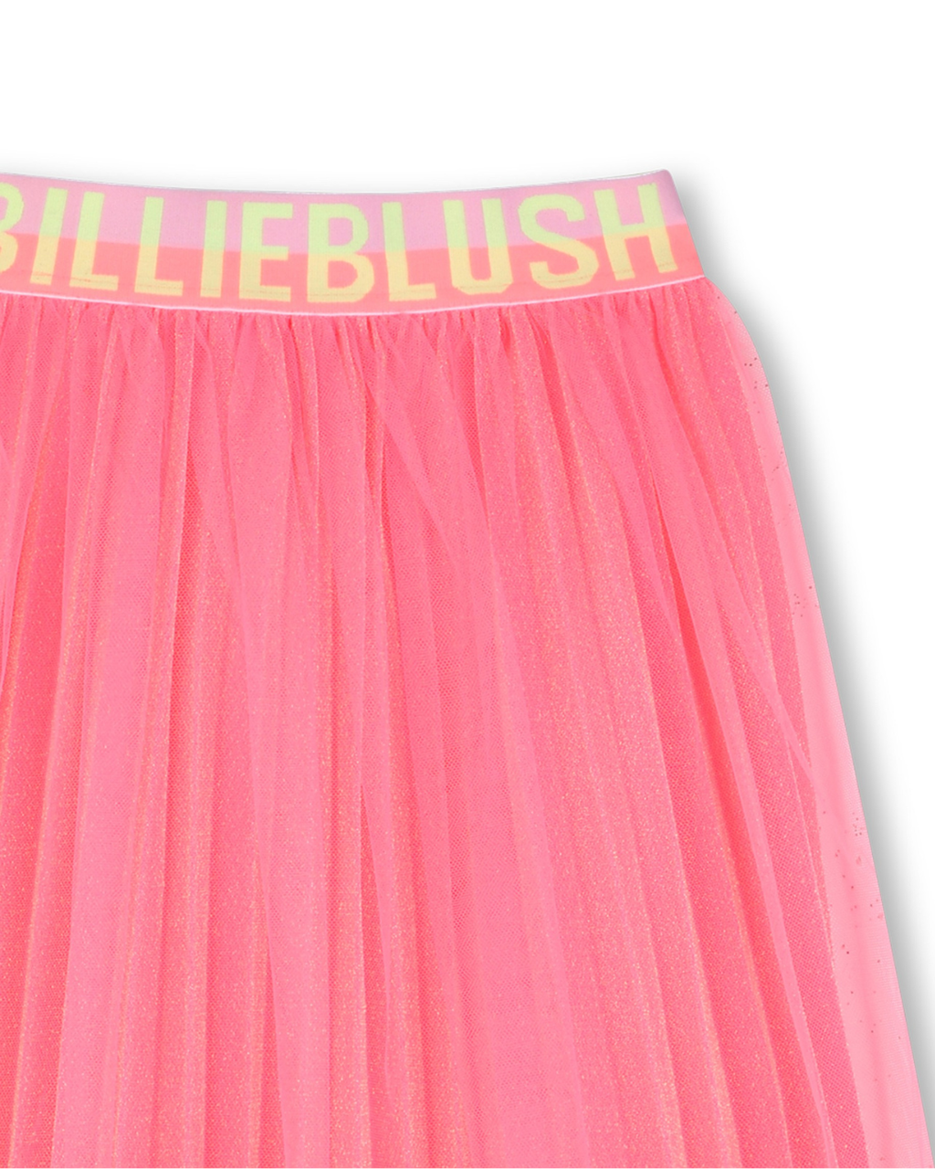 Billie Blush Girls Long Mesh Skirt_ U21865