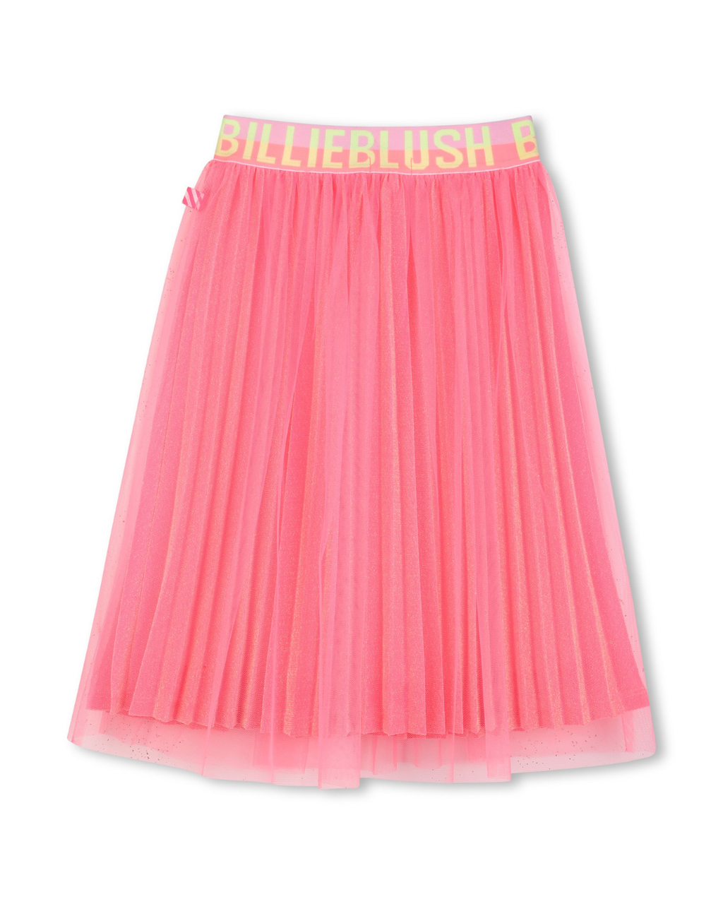 Billie Blush Girls Long Mesh Skirt_ U21865