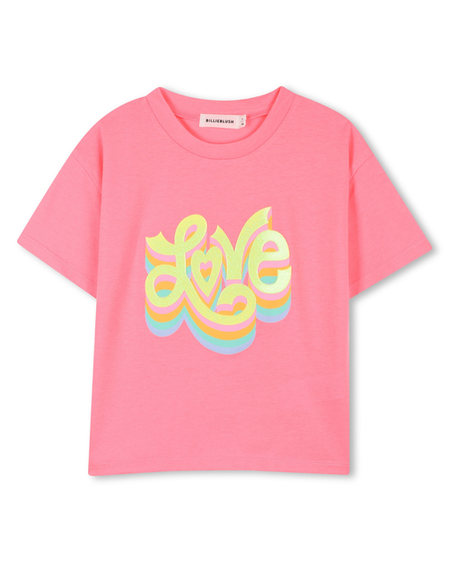 Billie Blush Girls Love T-Shirt_ U21931