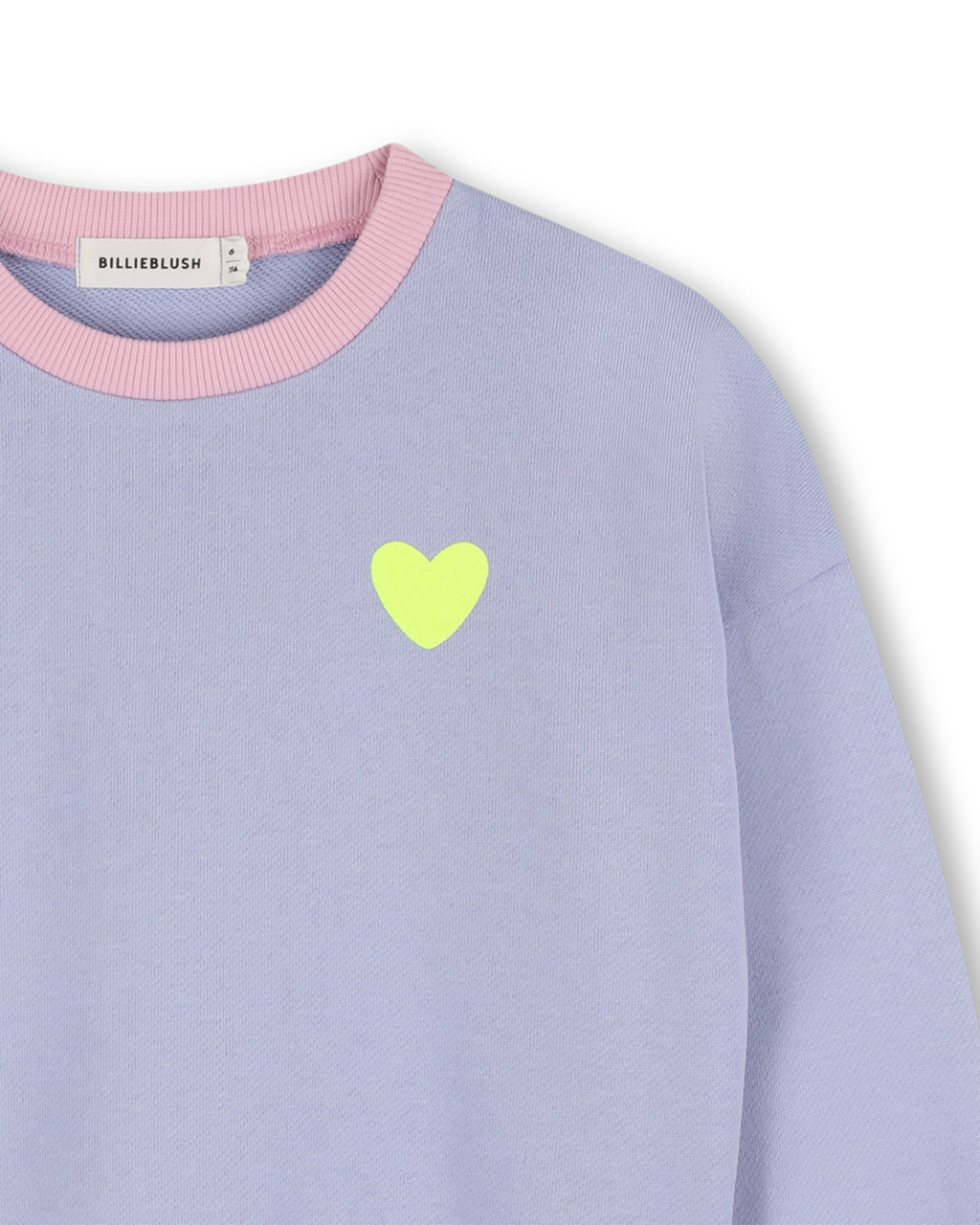 Billie Blush Girls Graphic Sweatshirt_ U21918