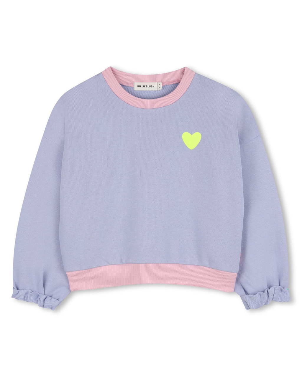 Billie Blush Girls Graphic Sweatshirt_ U21918