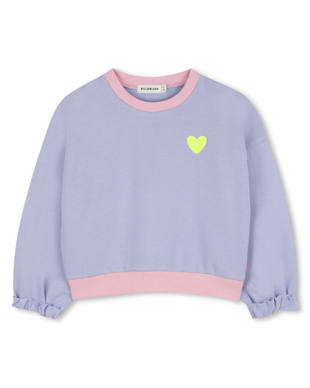 Billie Blush Girls Graphic Sweatshirt_ U21918