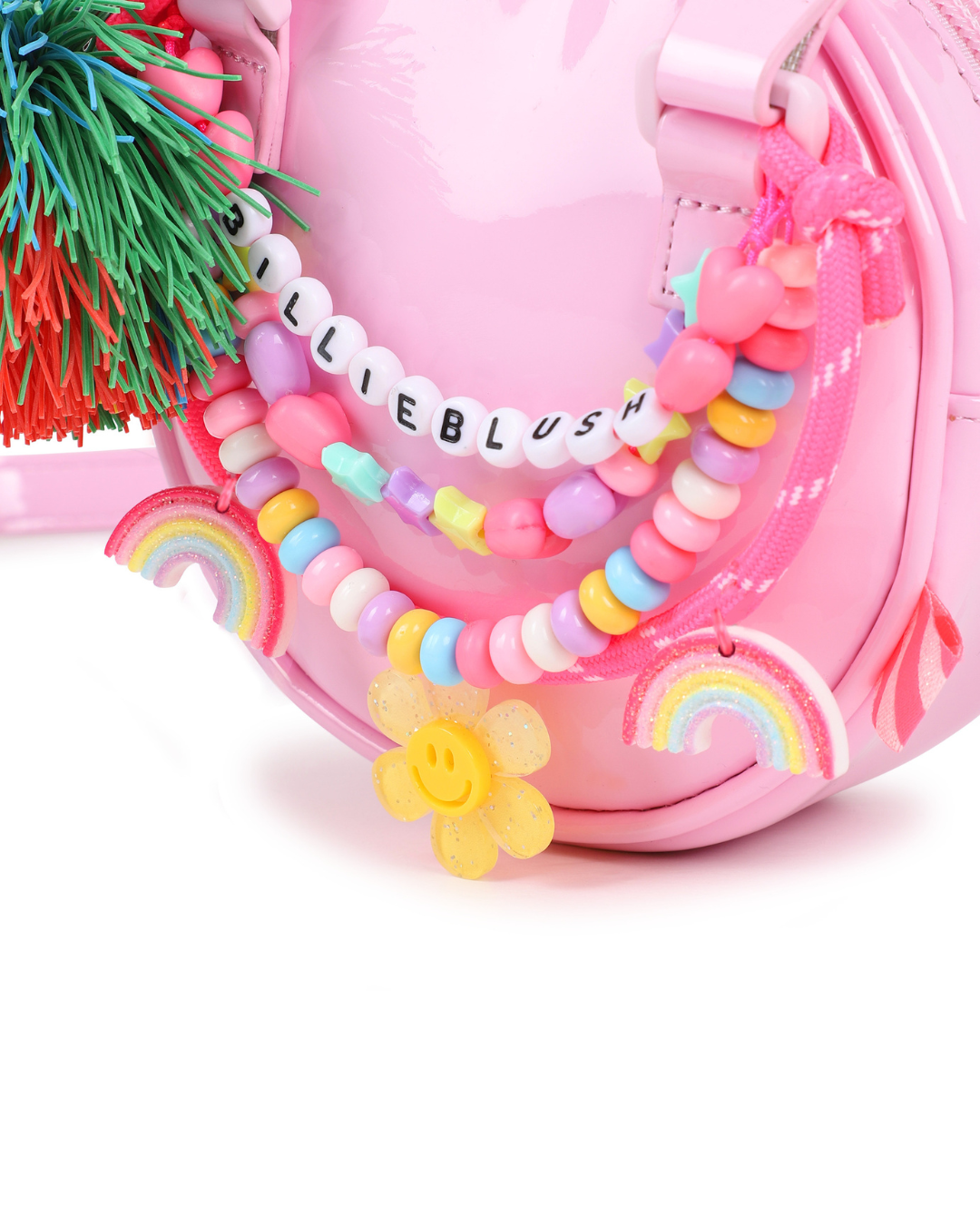 Billie Blush Girls Beaded Handbag_ U22045