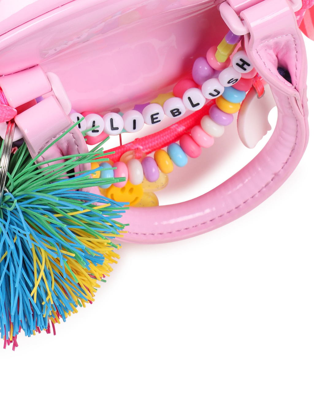 Billie Blush Girls Beaded Handbag_ U22045