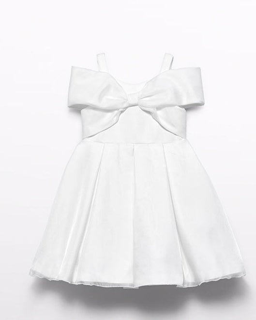 Abel & Lula Girls Organza Bow Dress_ 5031 - NorthGirls