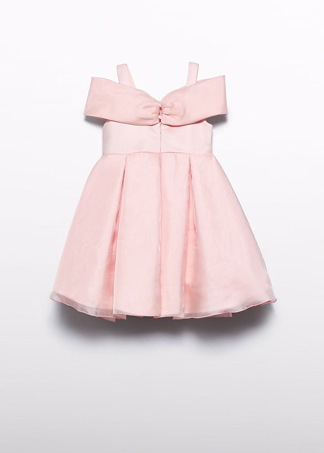 Abel & Lula Girls Organza Bow Dress_ 5031 - NorthGirls