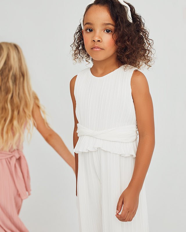 Abel & Lula Girls Pleated Jumpsuit_ 5221 - NorthGirls