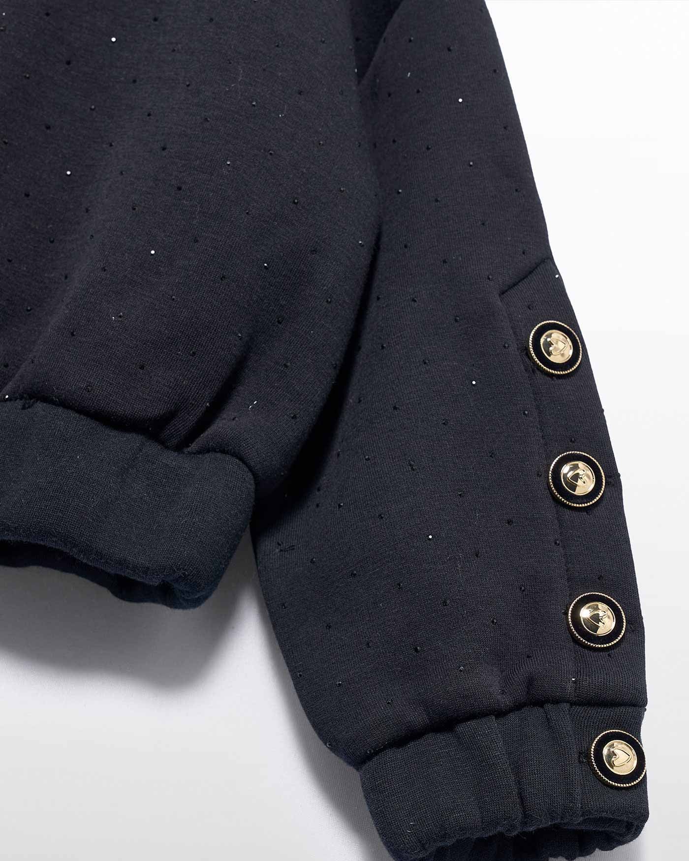 Abel & Lula Girls Rhinestone Pullover_ 5825 - NorthGirls