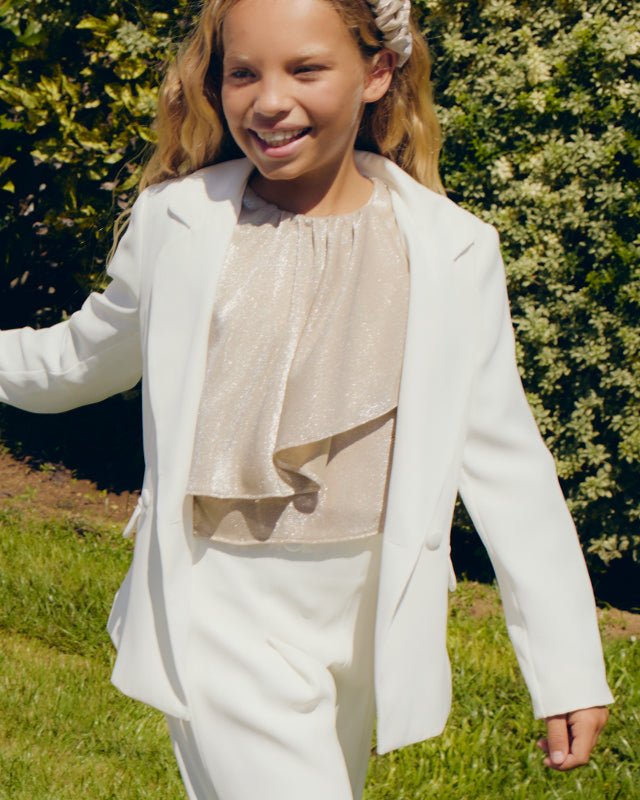 Abel & Lula Girls Shimmer Knit Top_ 5149 - NorthGirls