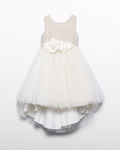Abel & Lula Girls Shimmer Linen Dress_ 5032 - NorthGirls