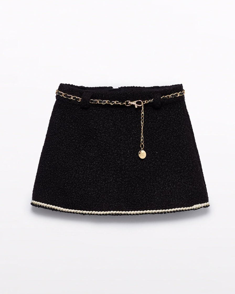 Abel & Lula Girls Wool Skirt With Belt_ 5517 - NorthGirls