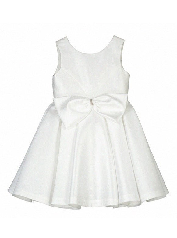 Abel & Lula White Satin Dress - NorthGirls