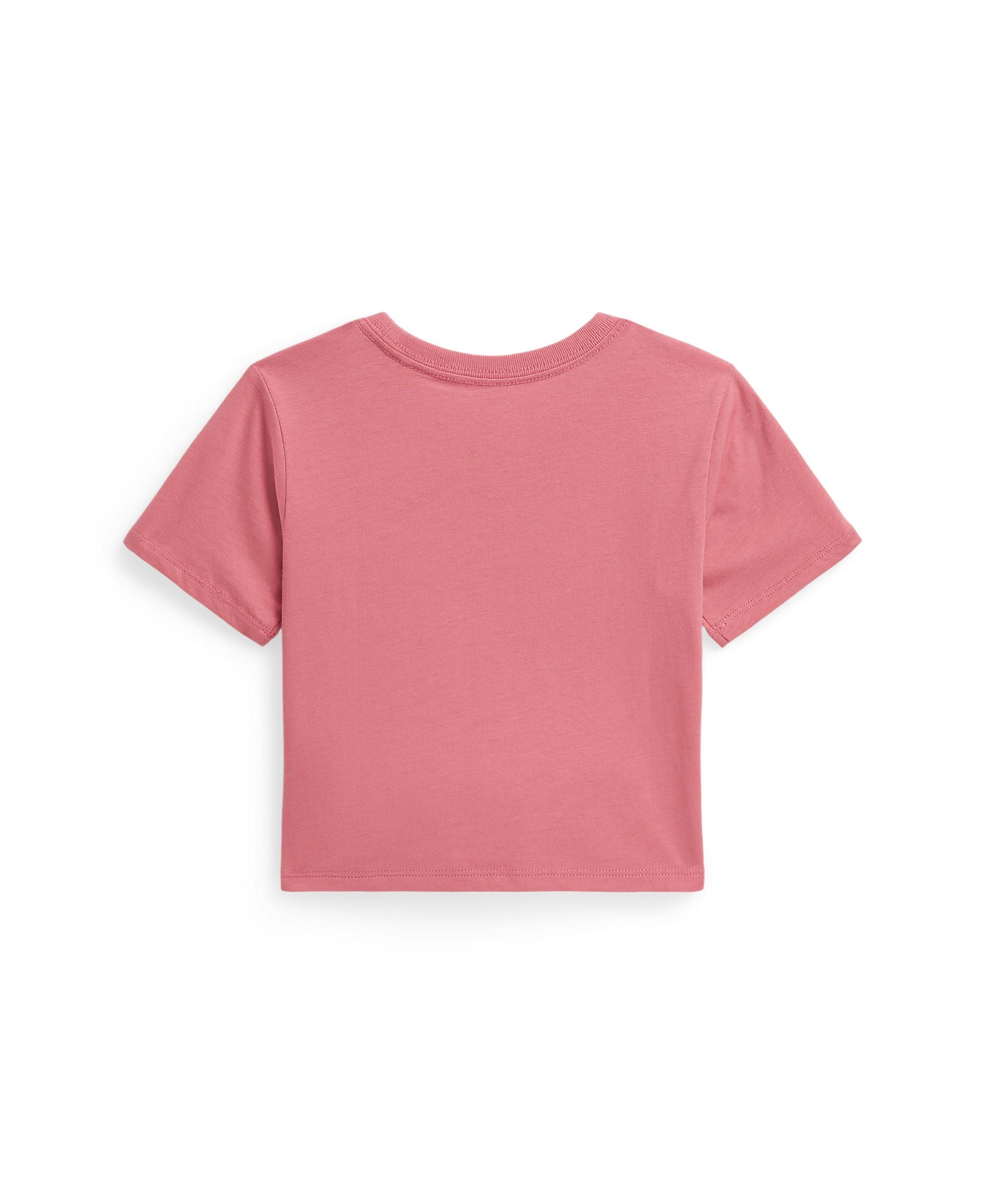Ralph Lauren Mini Girls Jersey Knit Pink T-Shirt_ 312A11804001