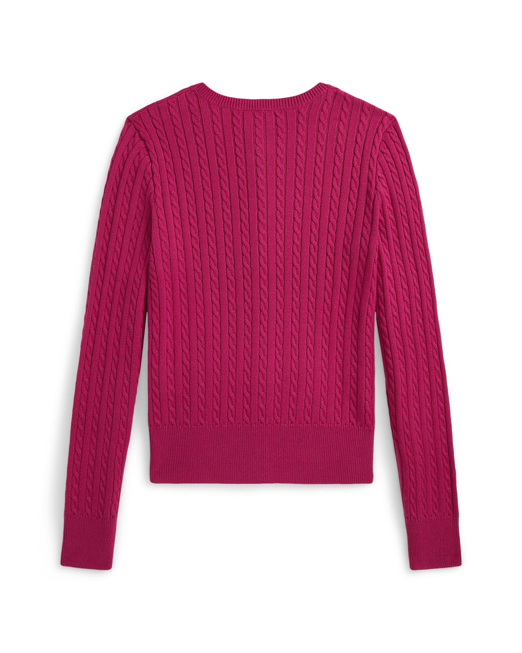 Ralph Lauren Girls Cable Cotton Cardigan