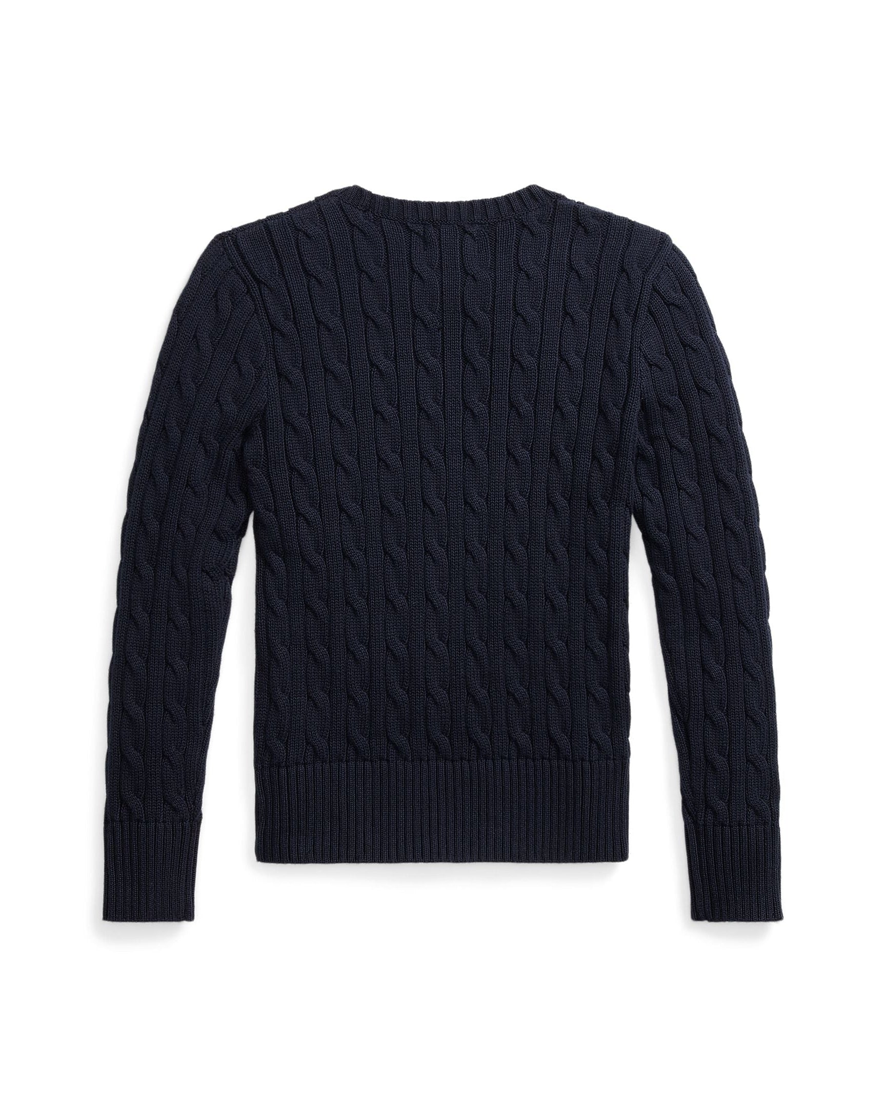 Ralph Lauren Girls Cable-Knit Cotton Sweater