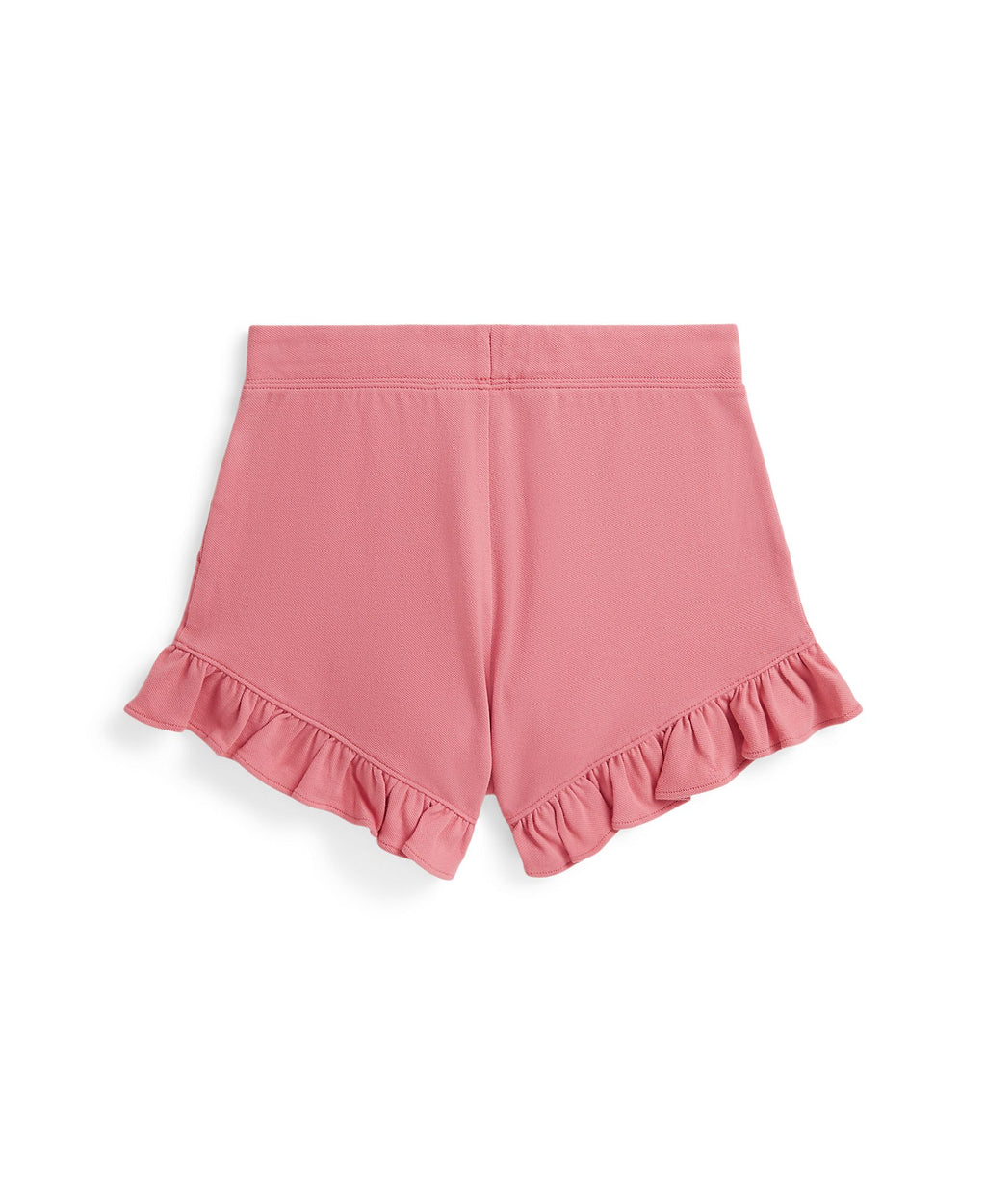 Ralph Lauren Girls Stretch Mesh Ruffle Pink Short_ 313936253500