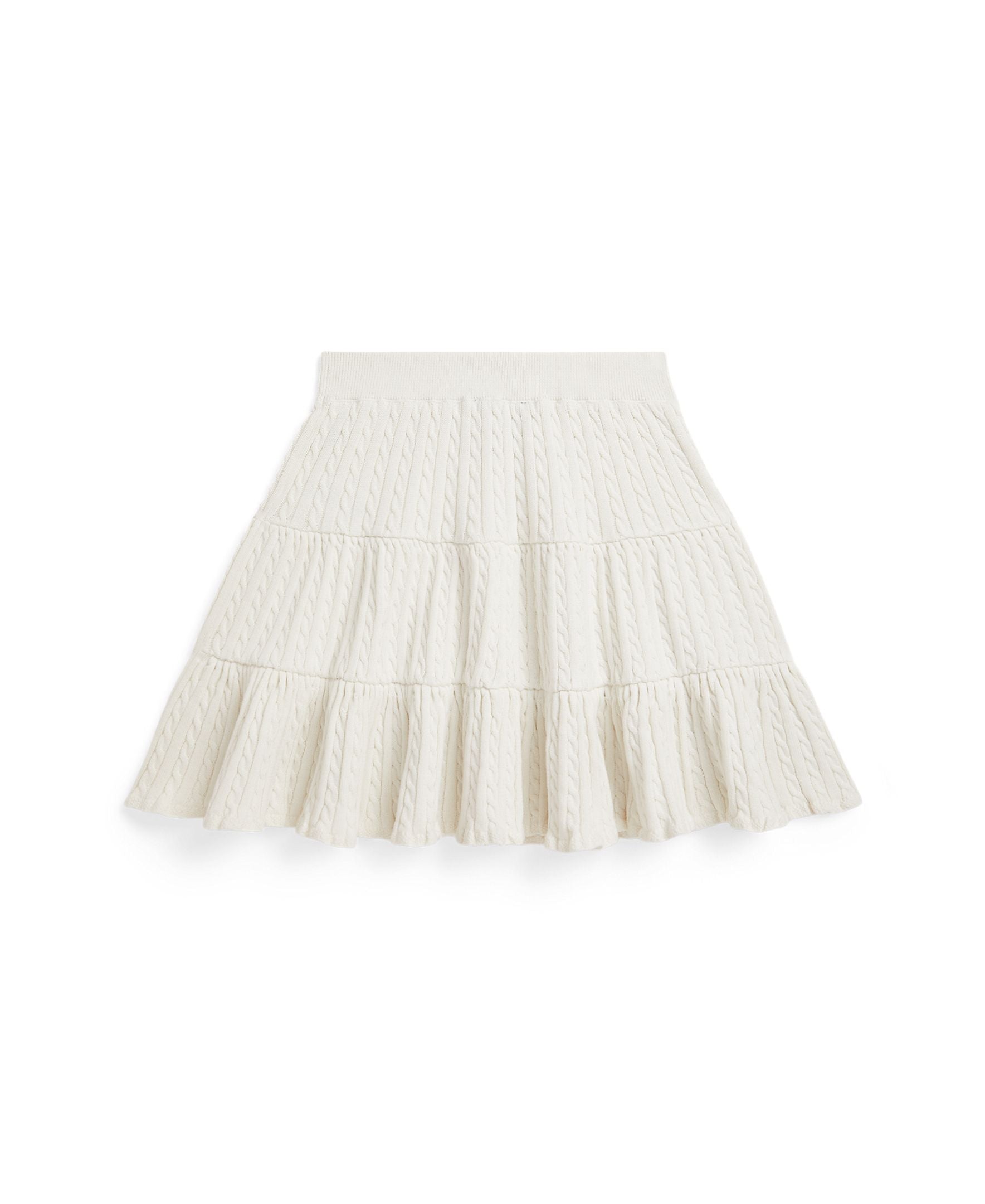 Ralph Lauren Girls Cotton White Sweater Skirt _ 313A11251003