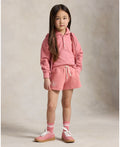Ralph Lauren Mini Girls Seasonal Terry Knit Pink Sweatshirt_ 312A11856002