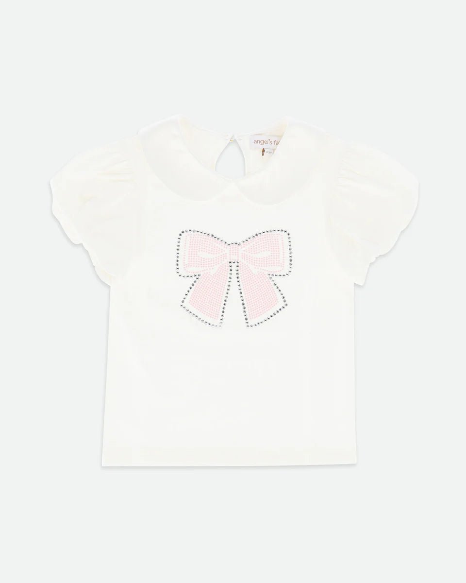 Angel Face Girls Mallory Bow Top _ SS25MALLORY - NorthGirls