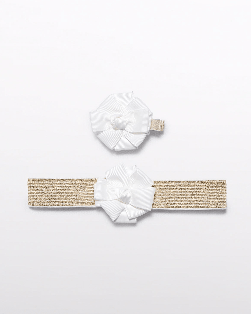 Baby Girl Headband and Flower Clip Set - NorthGirls