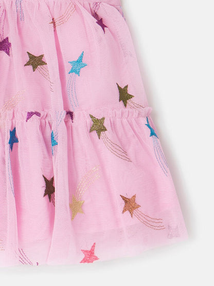 Baby Girl Tulle & Glitter Star Dress