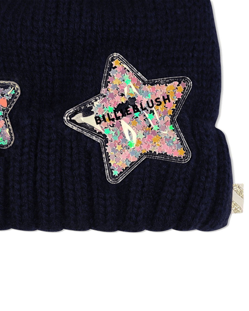 Billie Blush Girls Star Beanie_ U21525 - NorthGirls