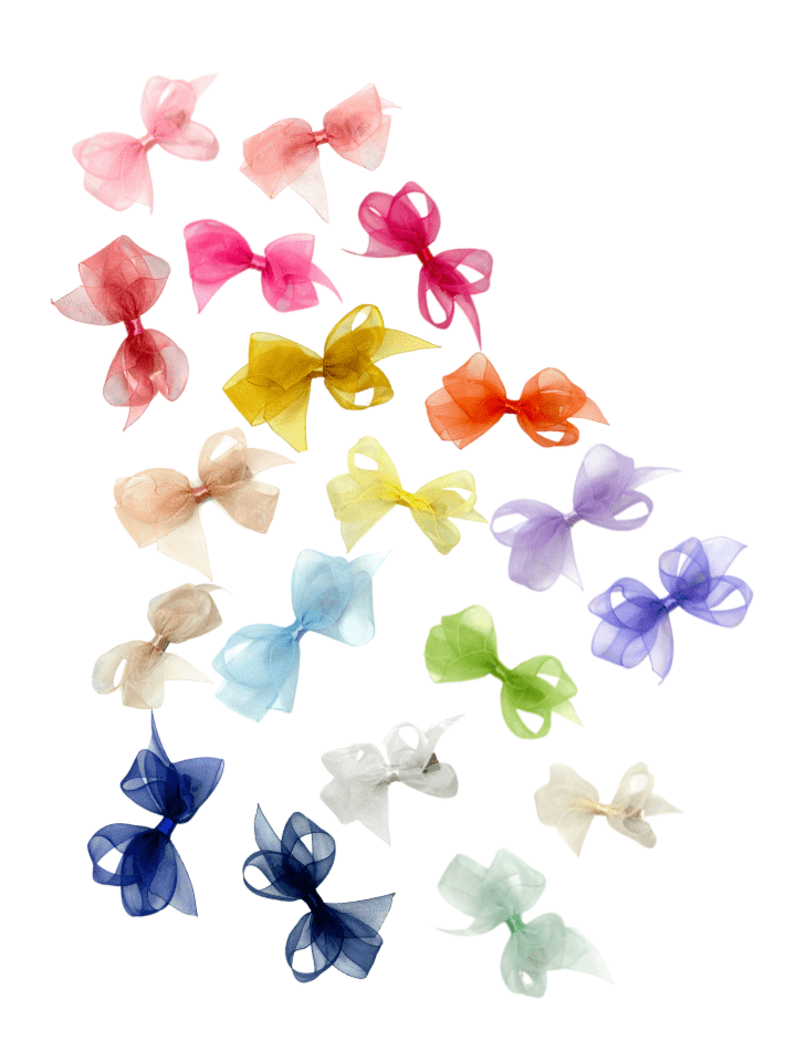 BowsArt Small Classic Bow 3" w/Clip OR43 - NorthGirls